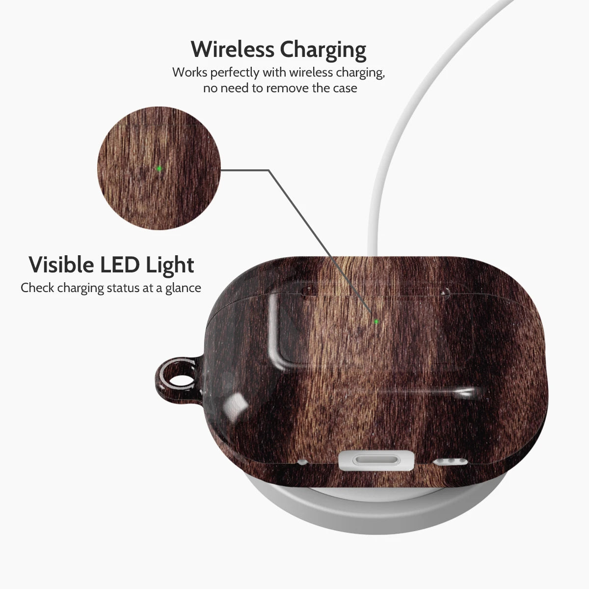 Ebony Grain - AirPods Pro 2 Case