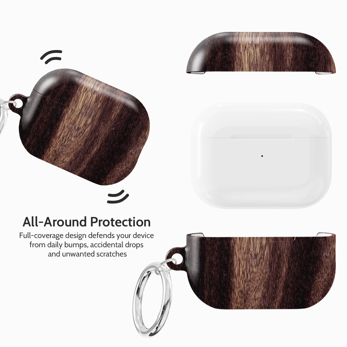 Ebony Grain - AirPods Pro 2 Case