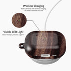 Ebony Grain - AirPods Pro 2 Case