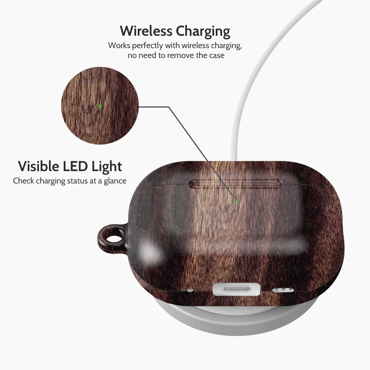 Ebony Grain - AirPods Pro 2 Case