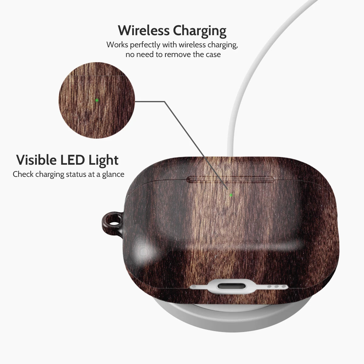 Ebony Grain - AirPods Pro 3 Case