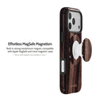 Ebony Grain - MagSafe Grip