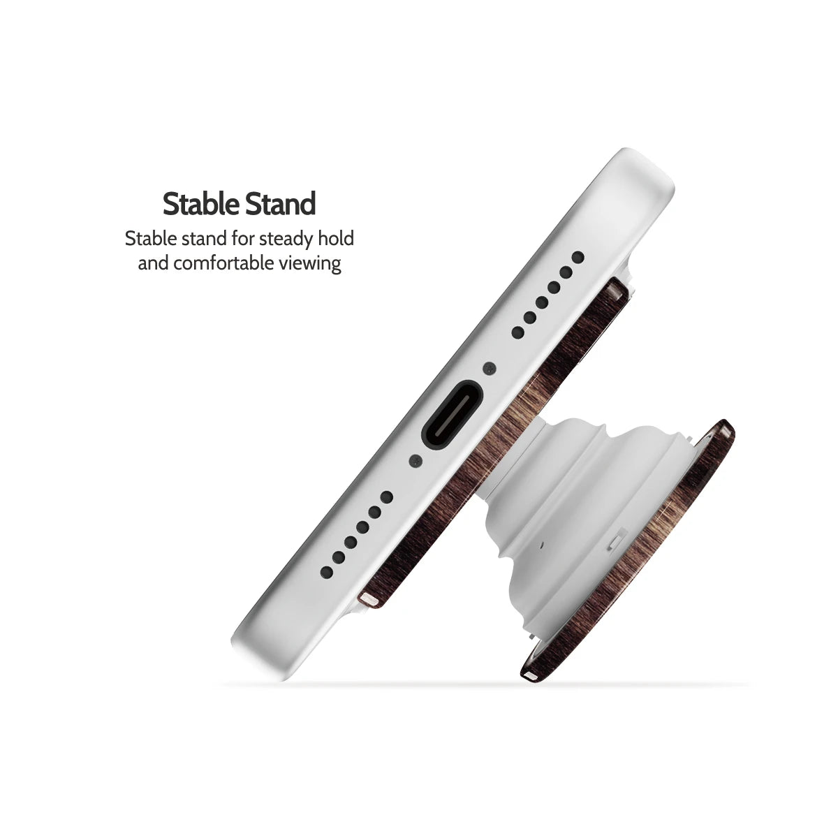 Ebony Grain - MagSafe Grip