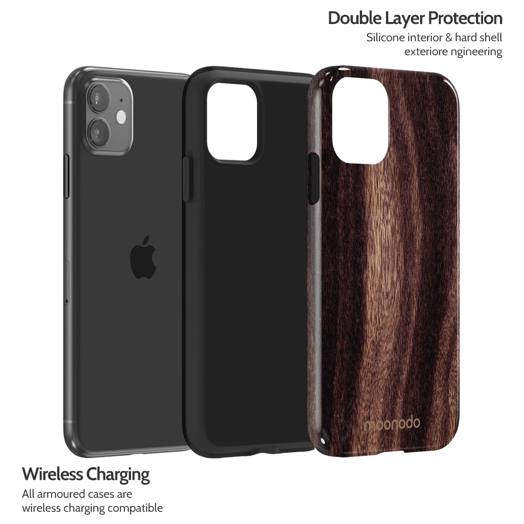 Ebony Grain - iPhone 11 Case