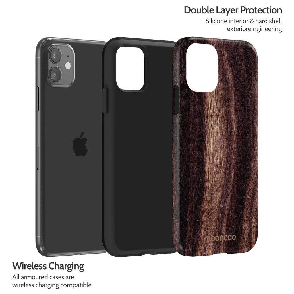 Ebony Grain - iPhone 11 Case