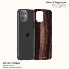 Ebony Grain - iPhone 12 Case