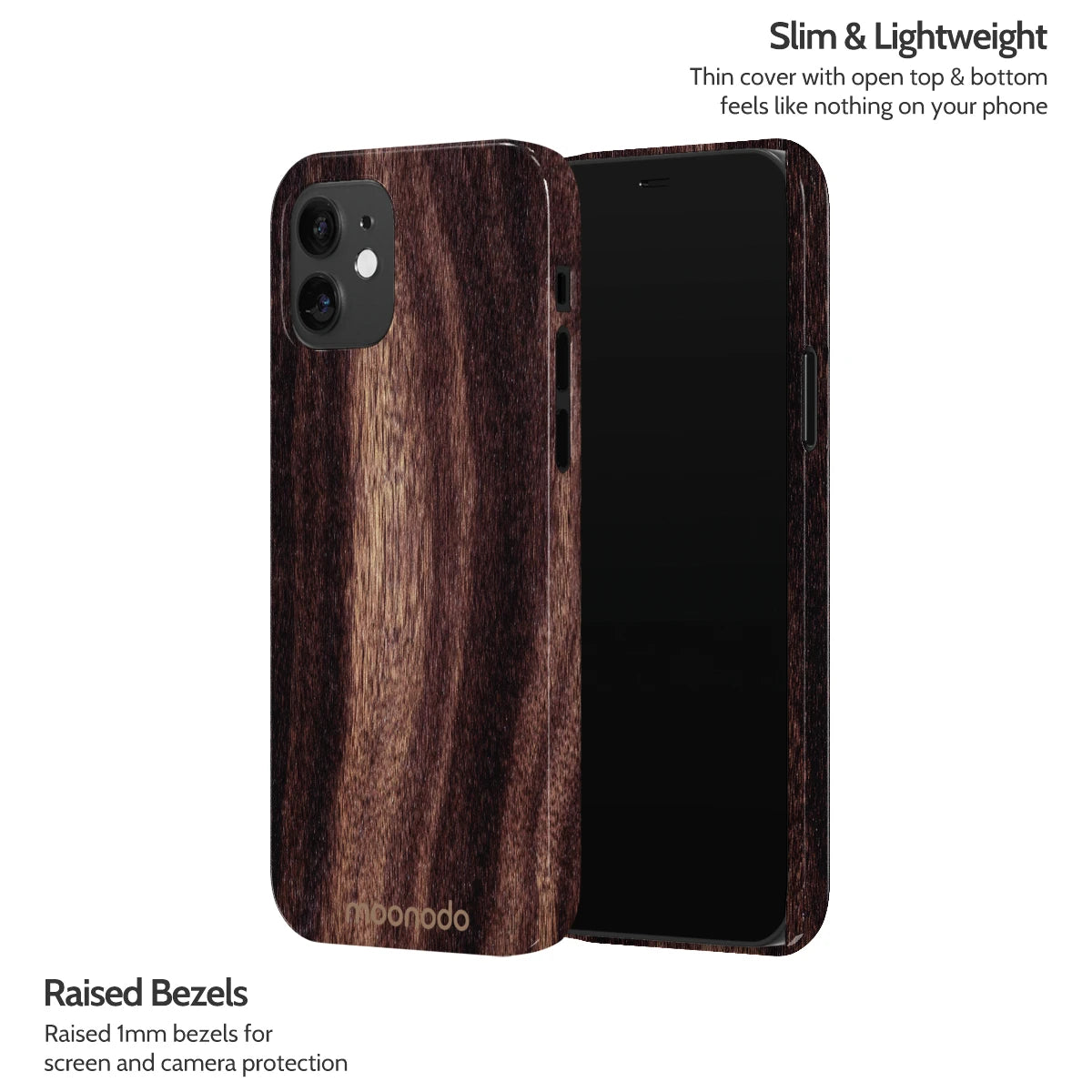 Ebony Grain - iPhone 12 Case