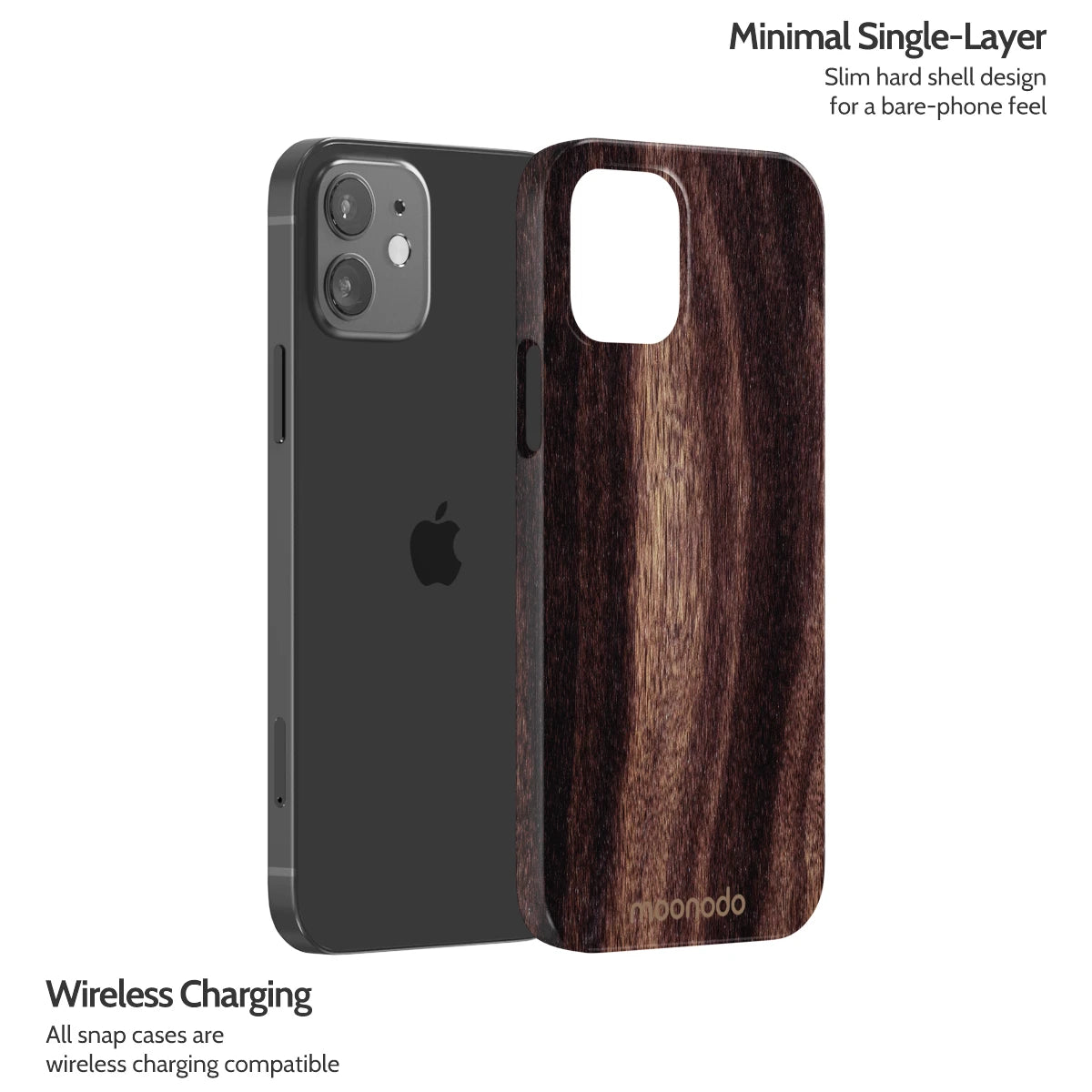 Ebony Grain - iPhone 12 Case