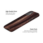 Ebony Grain - iPhone 12 Case
