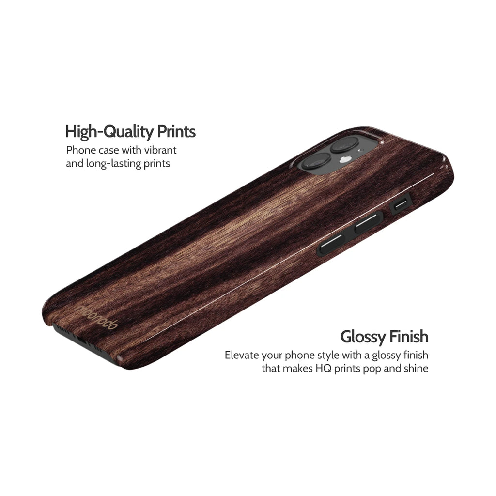Ebony Grain - iPhone 12 Mini Case
