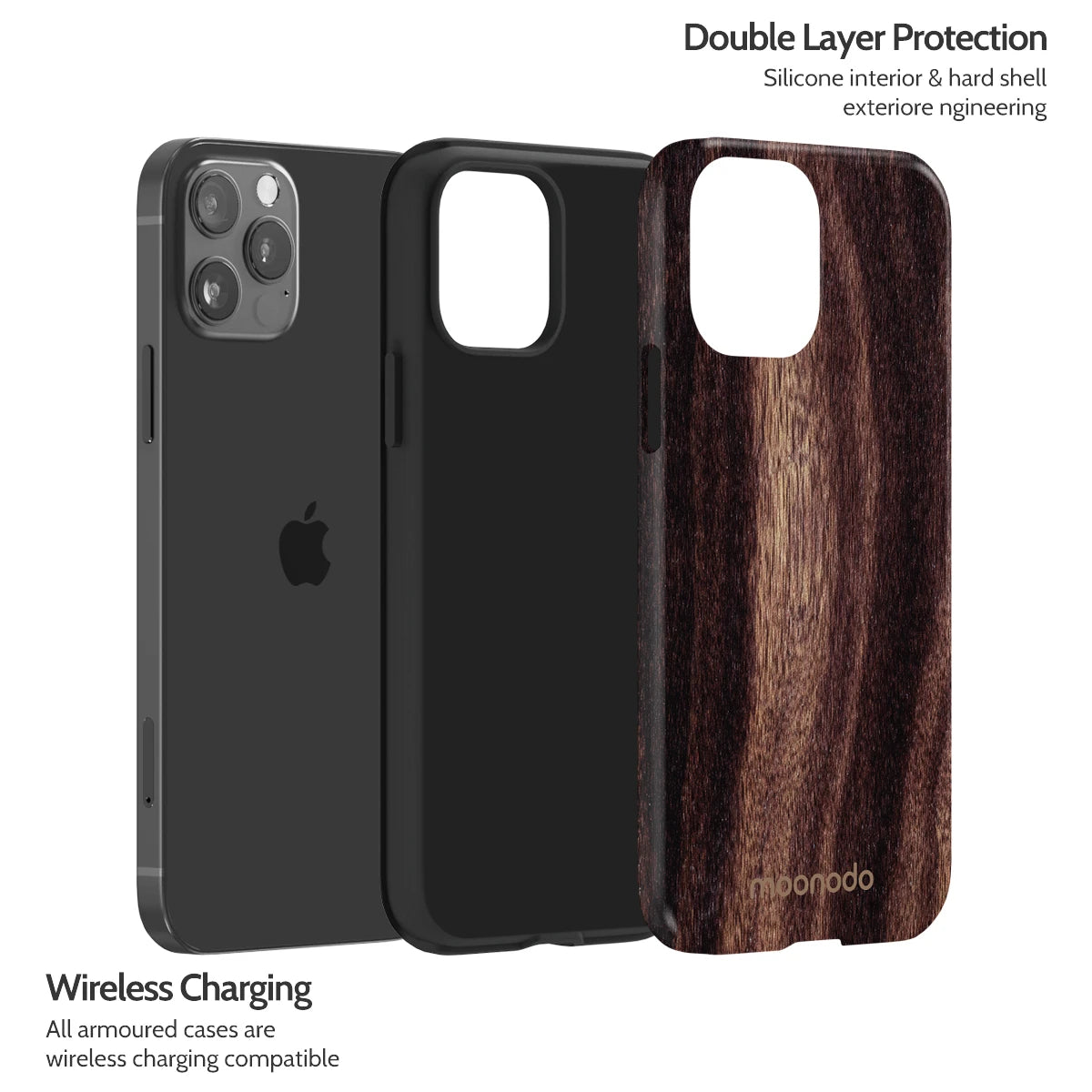 Ebony Grain - iPhone 12 Pro Case
