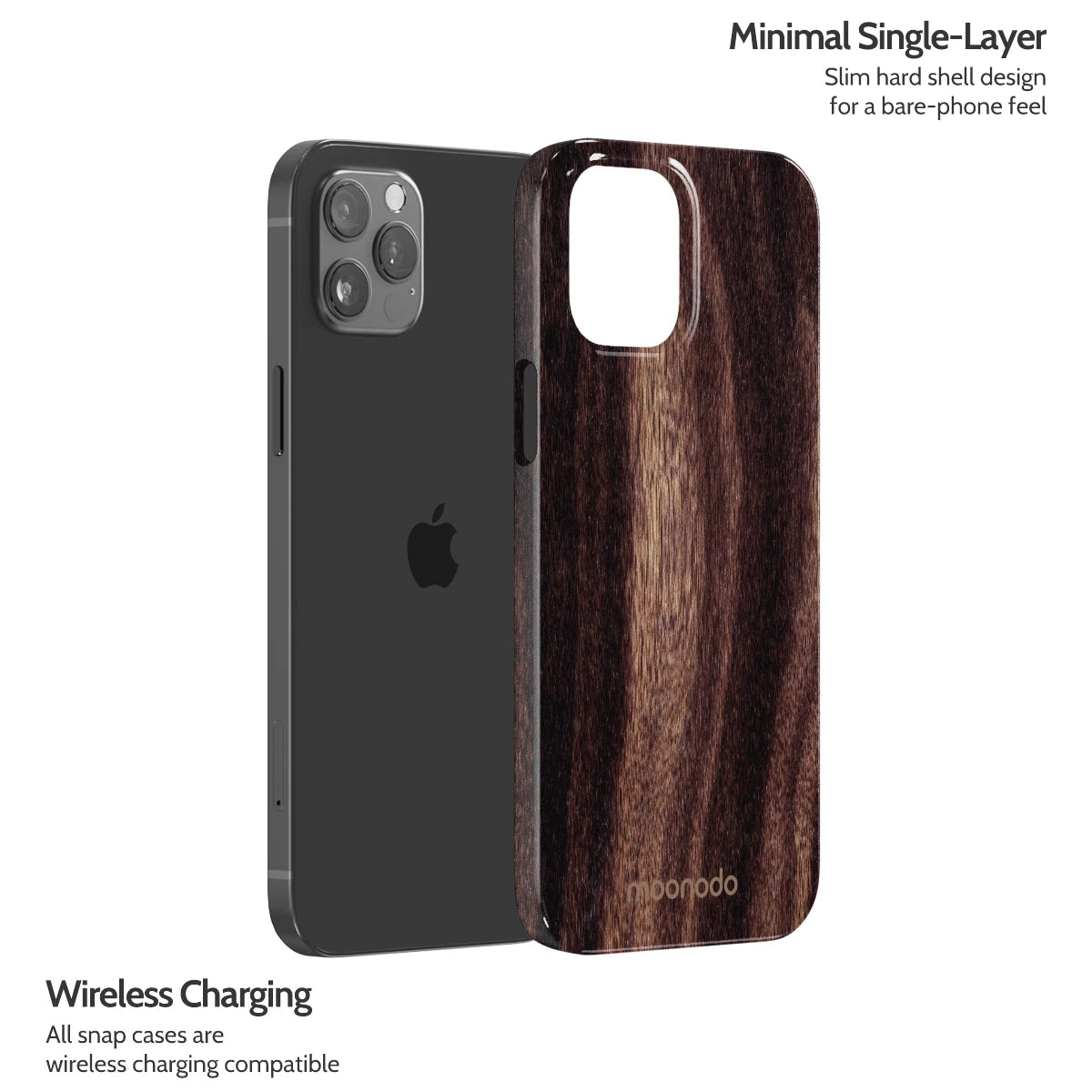 Ebony Grain - iPhone 12 Pro Max Case