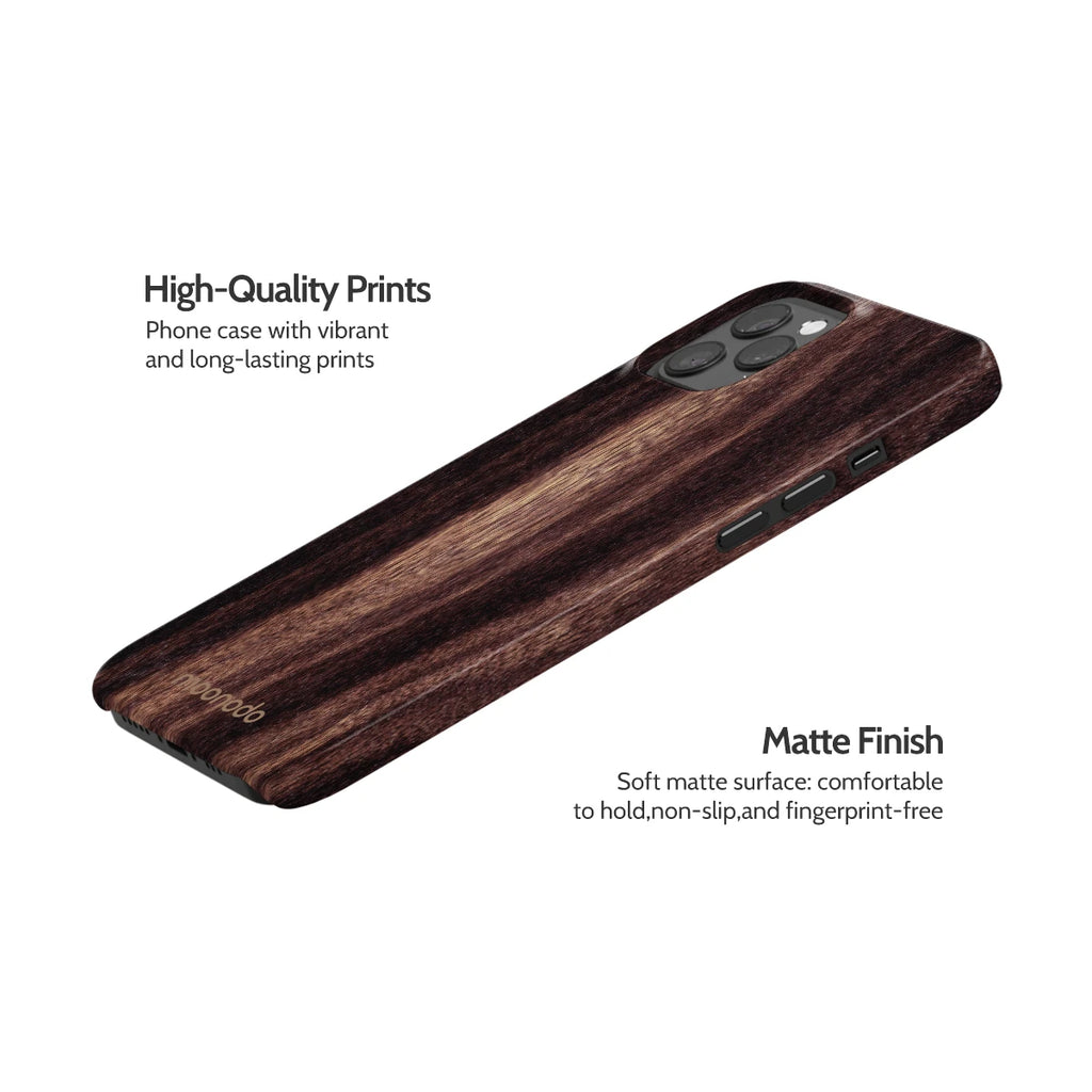 Ebony Grain - iPhone 12 Pro Max Case
