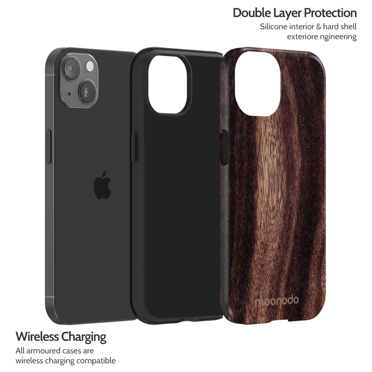 Ebony Grain - iPhone 13 Case
