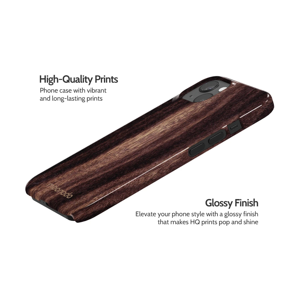 Ebony Grain - iPhone 13 Case