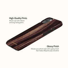 Ebony Grain - iPhone 13 Case