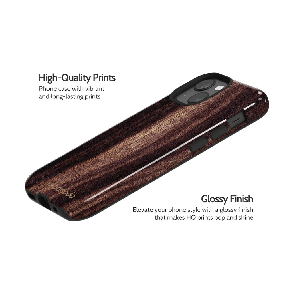 Ebony Grain - iPhone 13 Mini Case