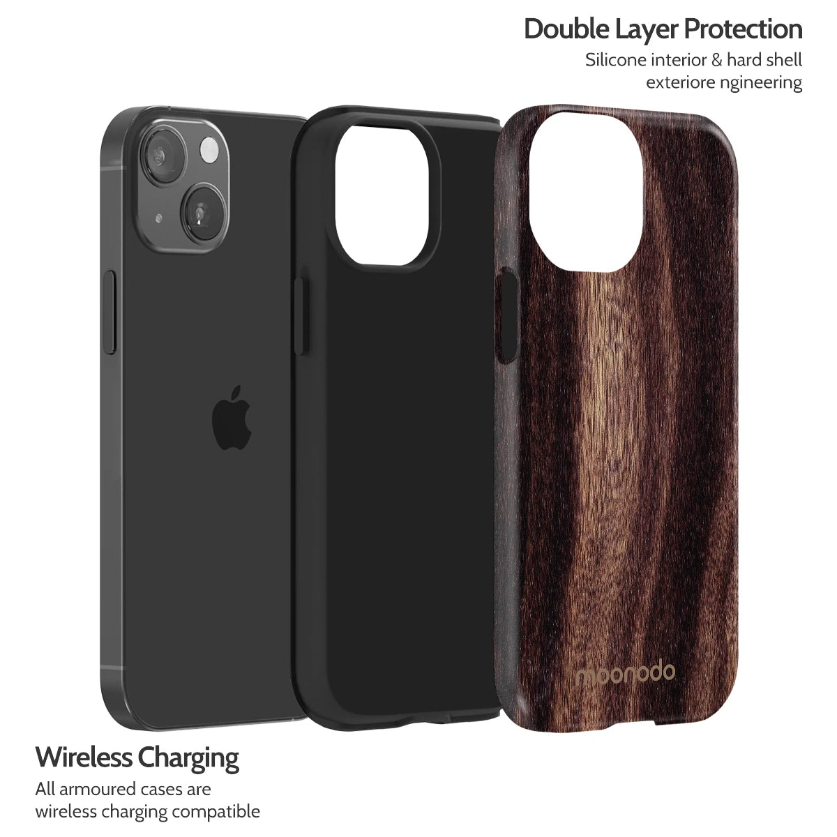 Ebony Grain - iPhone 13 Mini Case