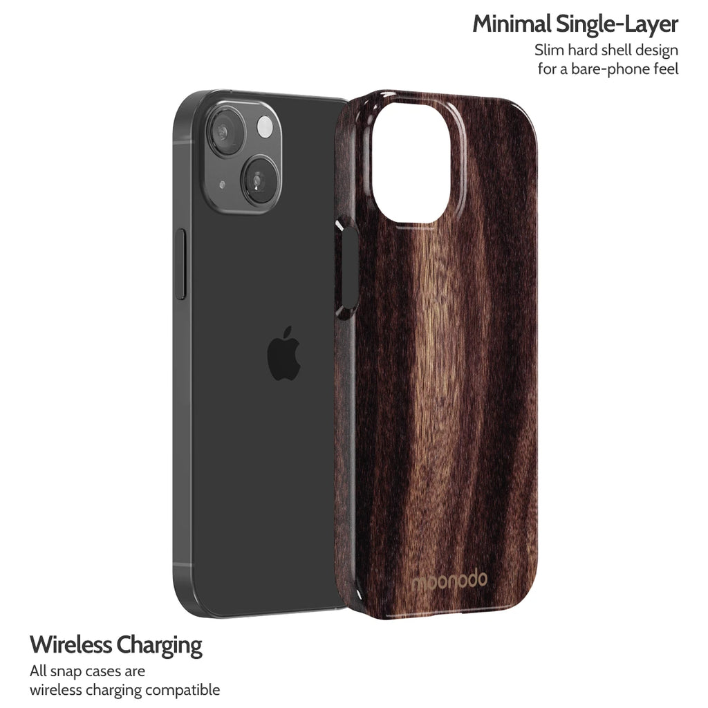Ebony Grain - iPhone 13 Mini Case