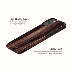 Ebony Grain - iPhone 13 Mini Case