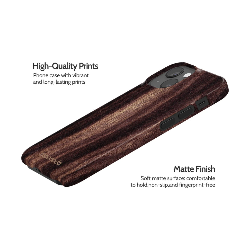 Ebony Grain - iPhone 13 Mini Case