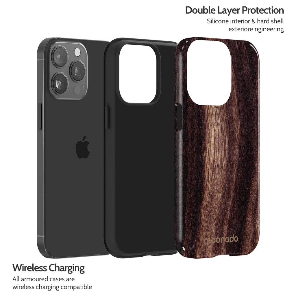Ebony Grain - iPhone 13 Pro Case