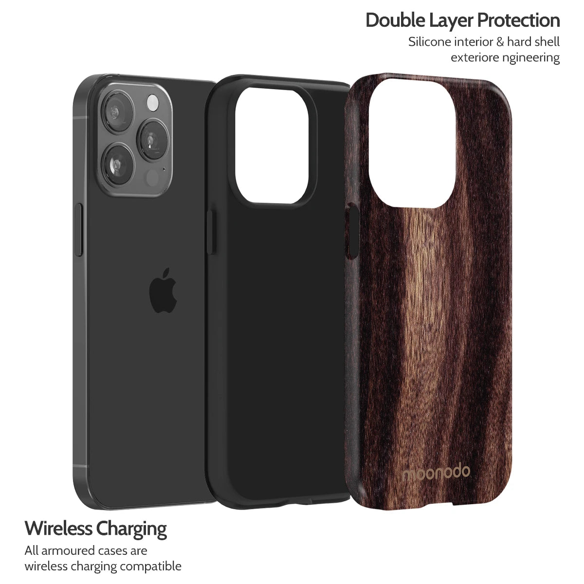 Ebony Grain - iPhone 13 Pro Case