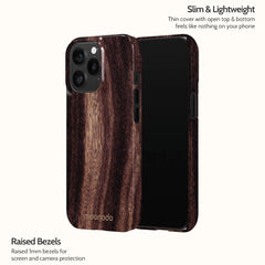 Ebony Grain - iPhone 13 Pro Case