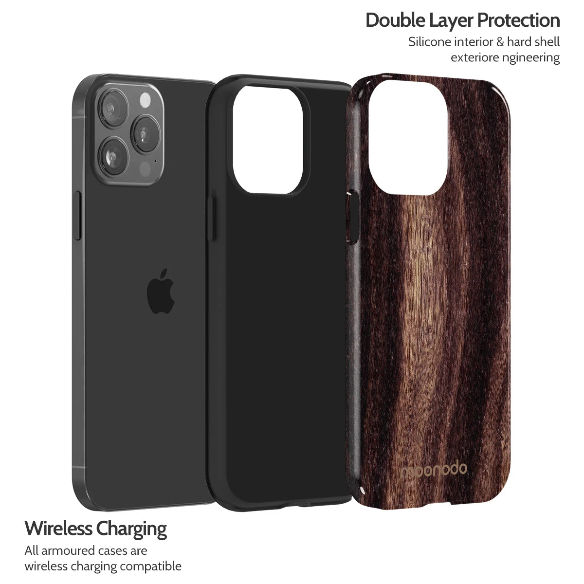 Ebony Grain - iPhone 13 Pro Max Case