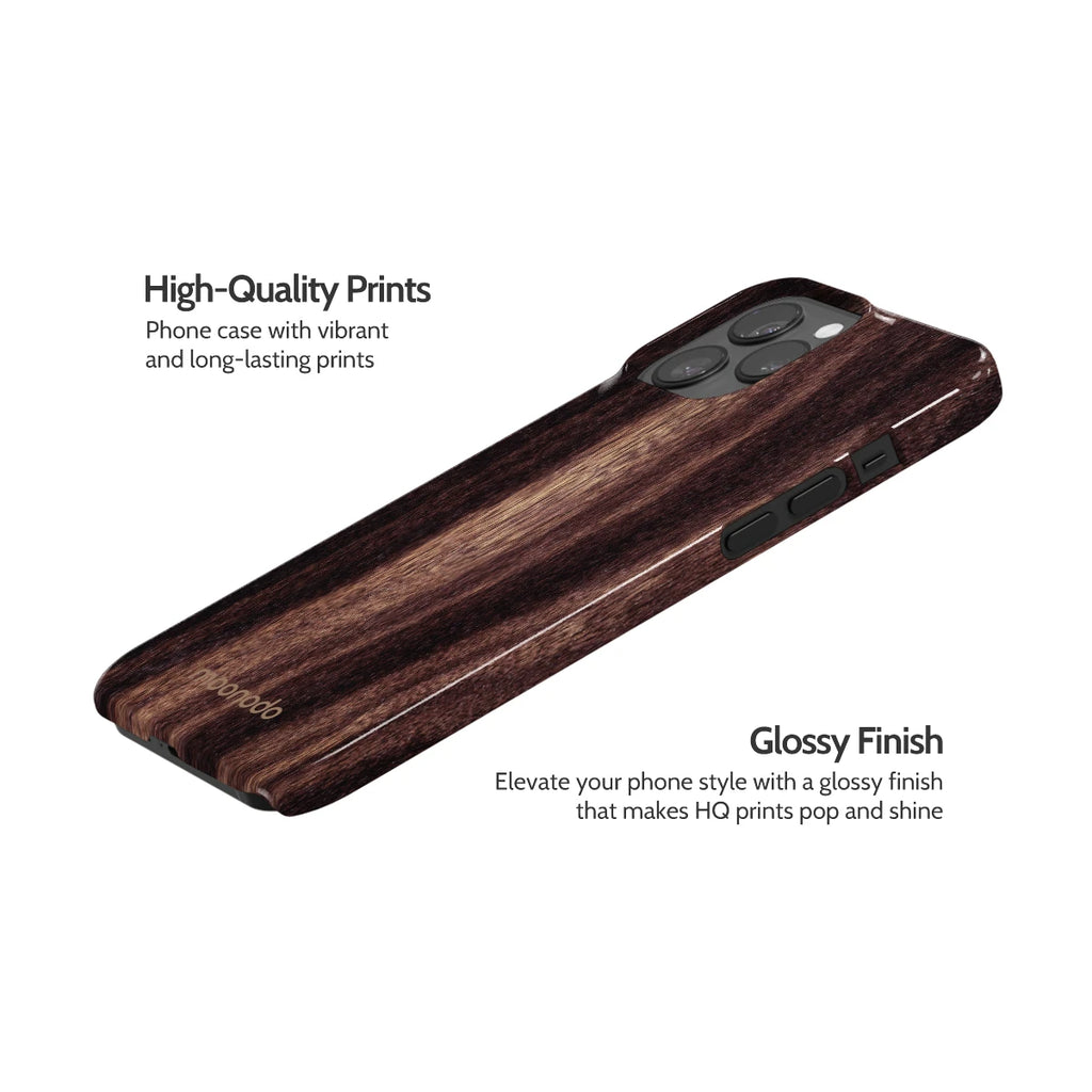 Ebony Grain - iPhone 13 Pro Max Case