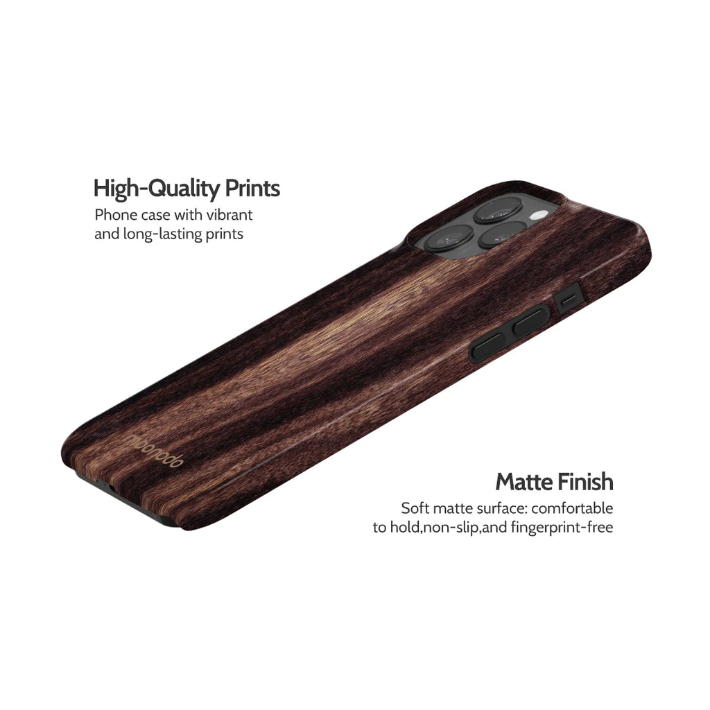 Ebony Grain - iPhone 13 Pro Max Case