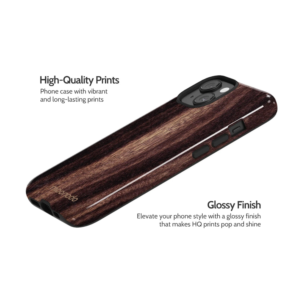 Ebony Grain - iPhone 14 Case