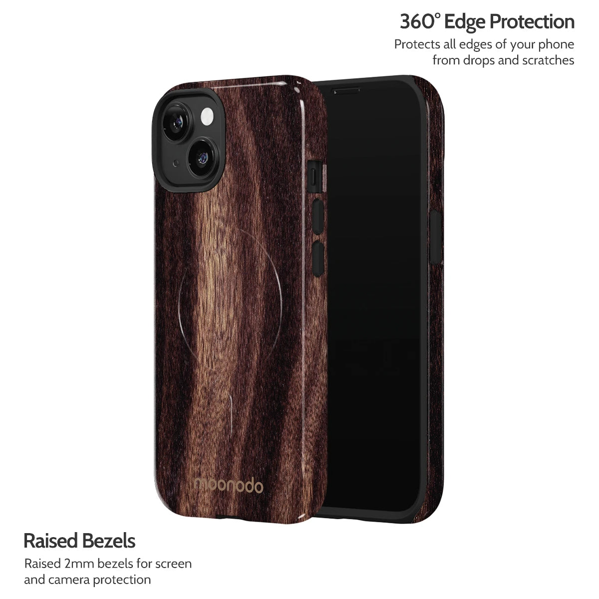 Ebony Grain - iPhone 14 Case