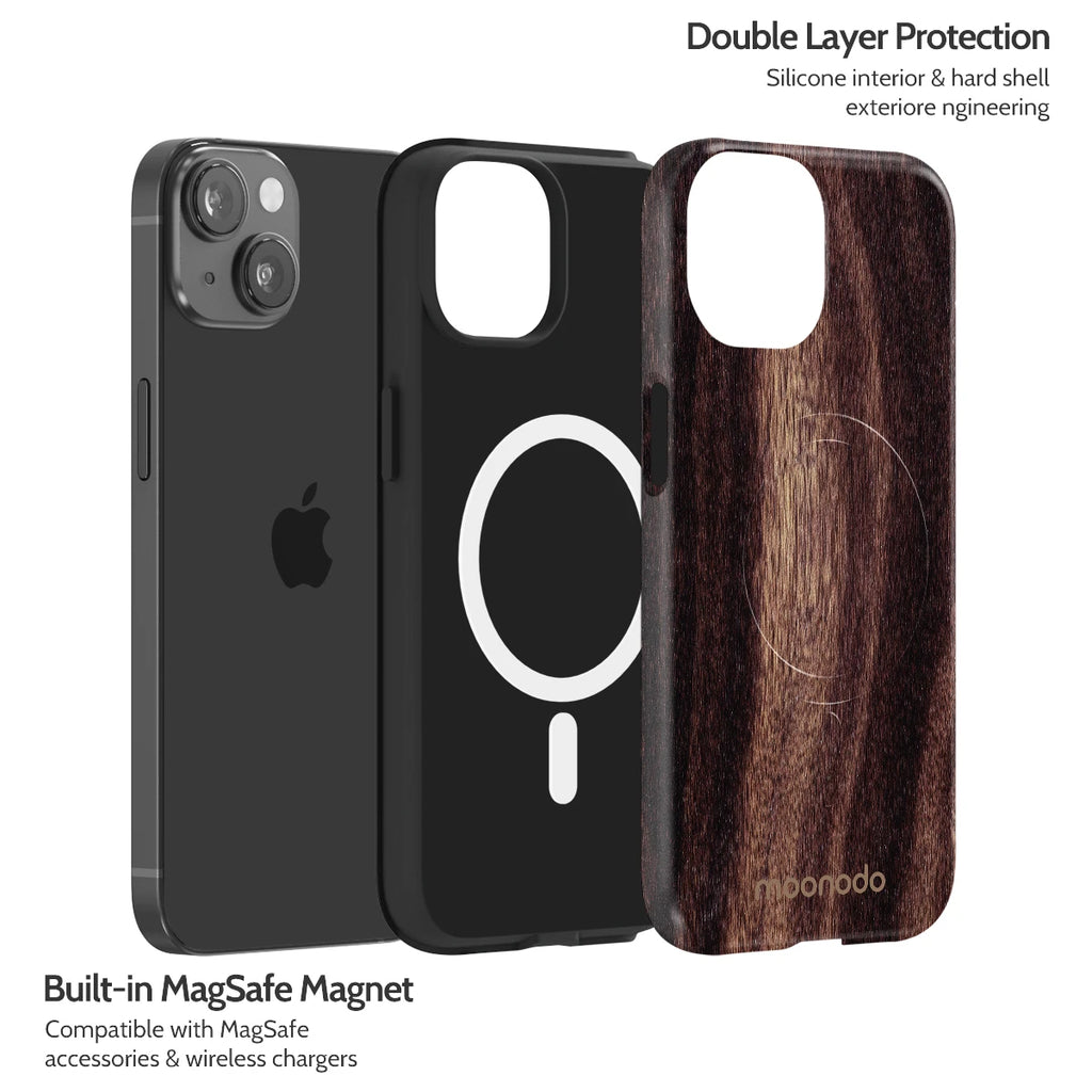 Ebony Grain - iPhone 14 Case