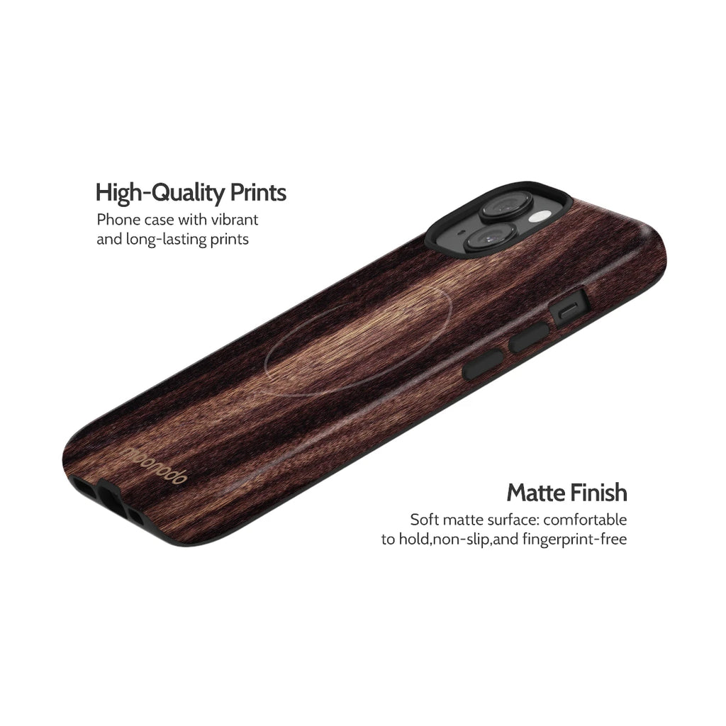 Ebony Grain - iPhone 14 Case