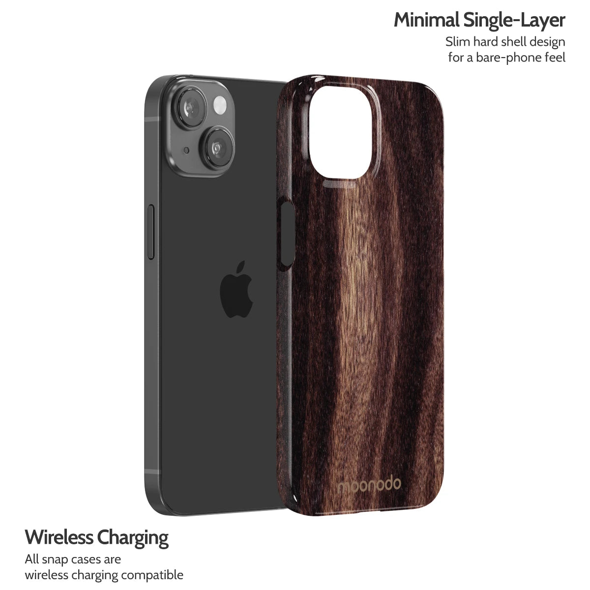 Ebony Grain - iPhone 14 Case
