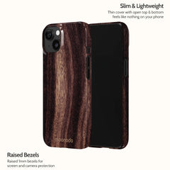 Ebony Grain - iPhone 14 Case