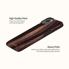 Ebony Grain - iPhone 14 Case
