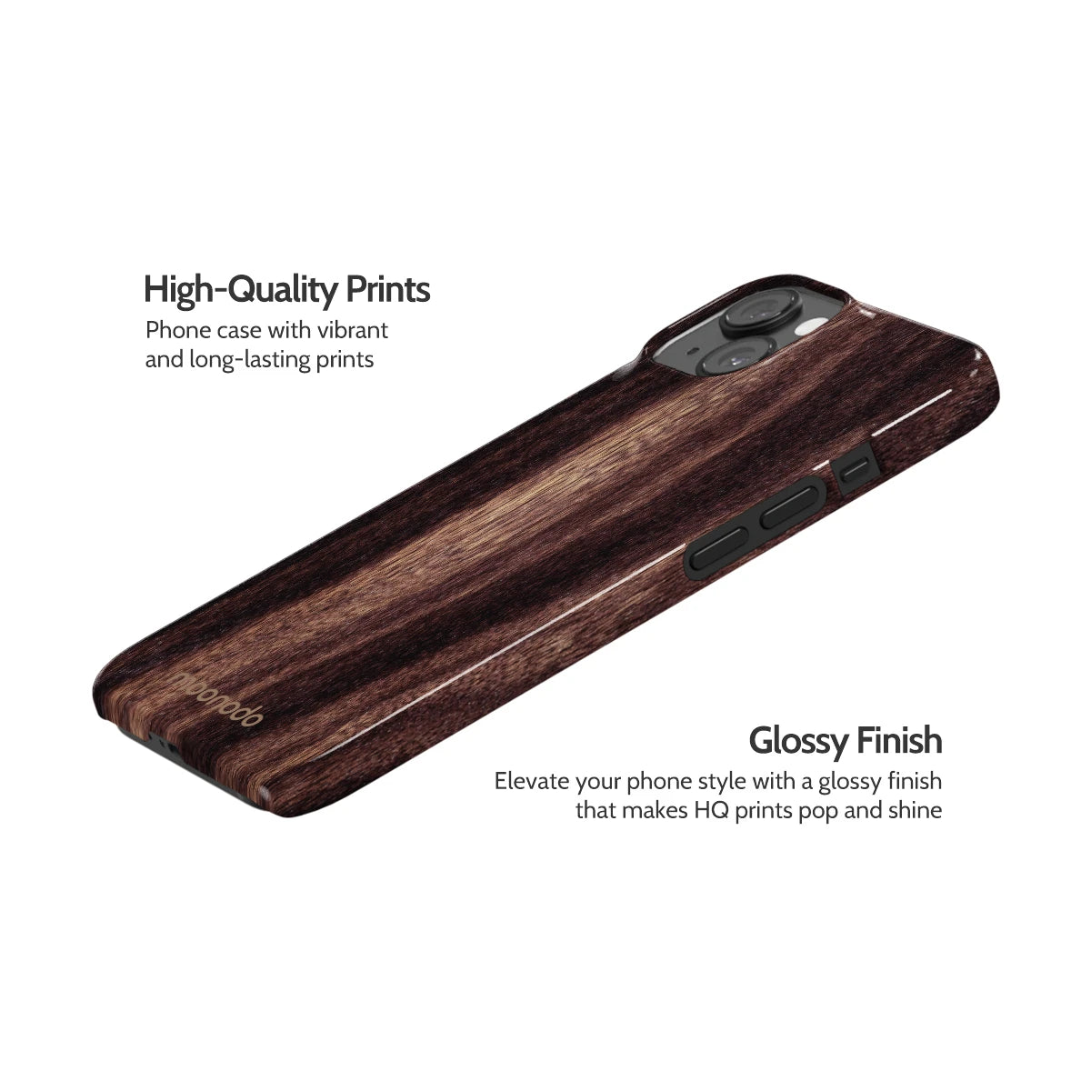 Ebony Grain - iPhone 14 Case