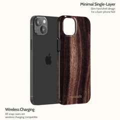 Ebony Grain - iPhone 14 Plus Case