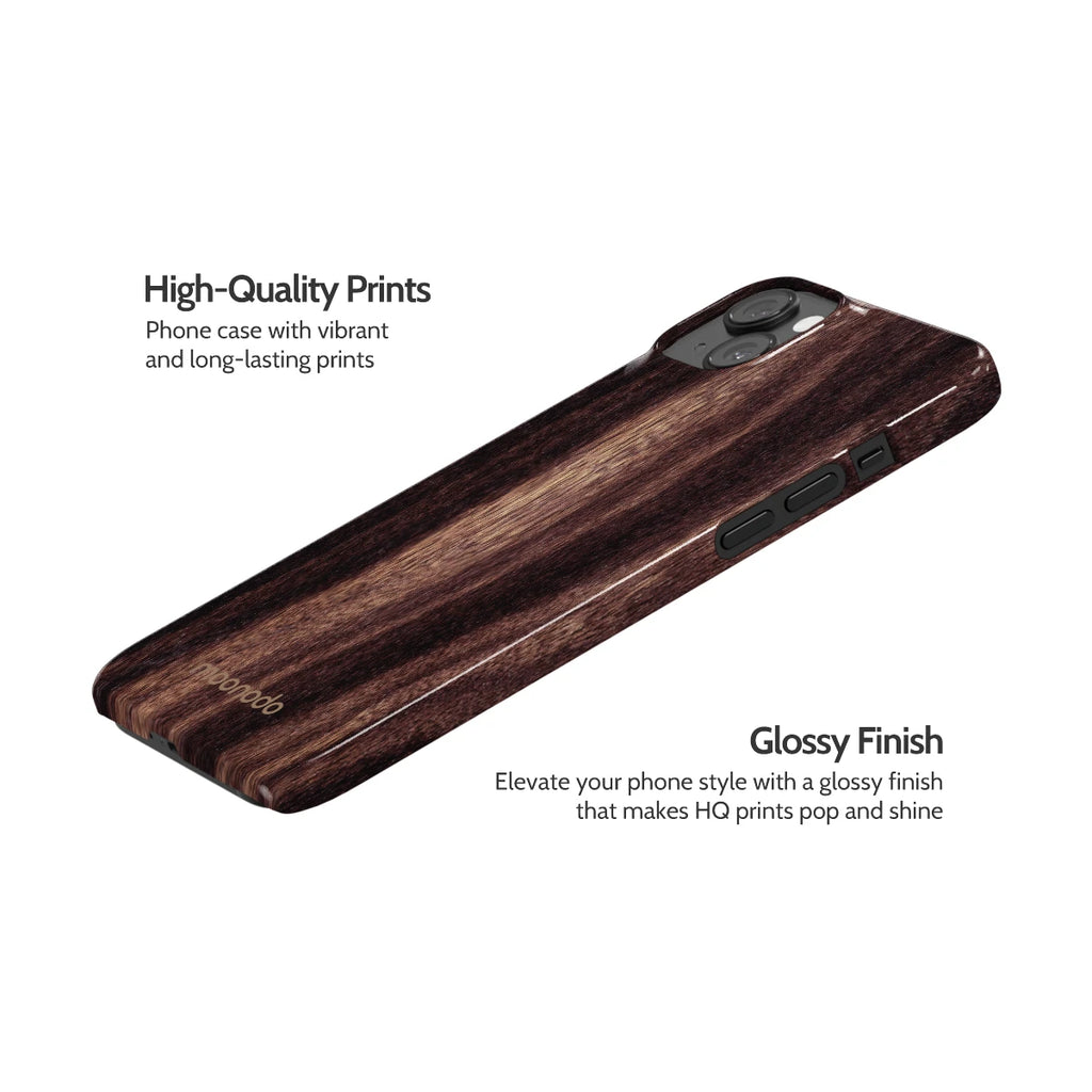 Ebony Grain - iPhone 14 Plus Case