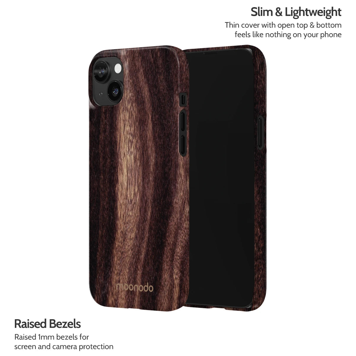 Ebony Grain - iPhone 14 Plus Case