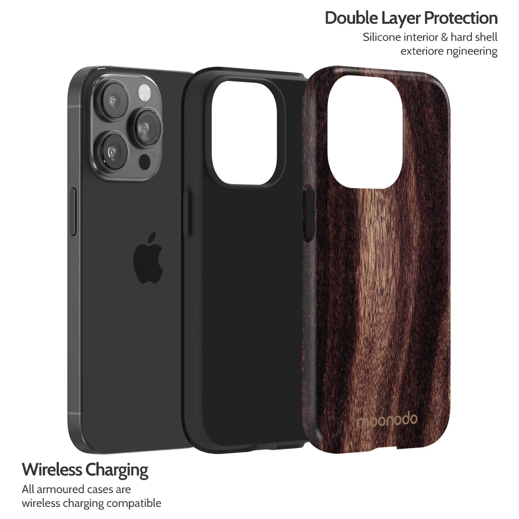 Ebony Grain - iPhone 14 Pro Case