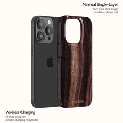 Ebony Grain - iPhone 14 Pro Case