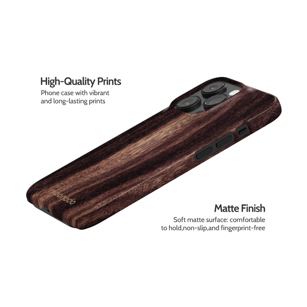 Ebony Grain - iPhone 14 Pro Case