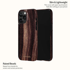 Ebony Grain - iPhone 14 Pro Max Case
