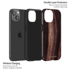 Ebony Grain - iPhone 15 Case