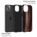 Ebony Grain - iPhone 15 Case