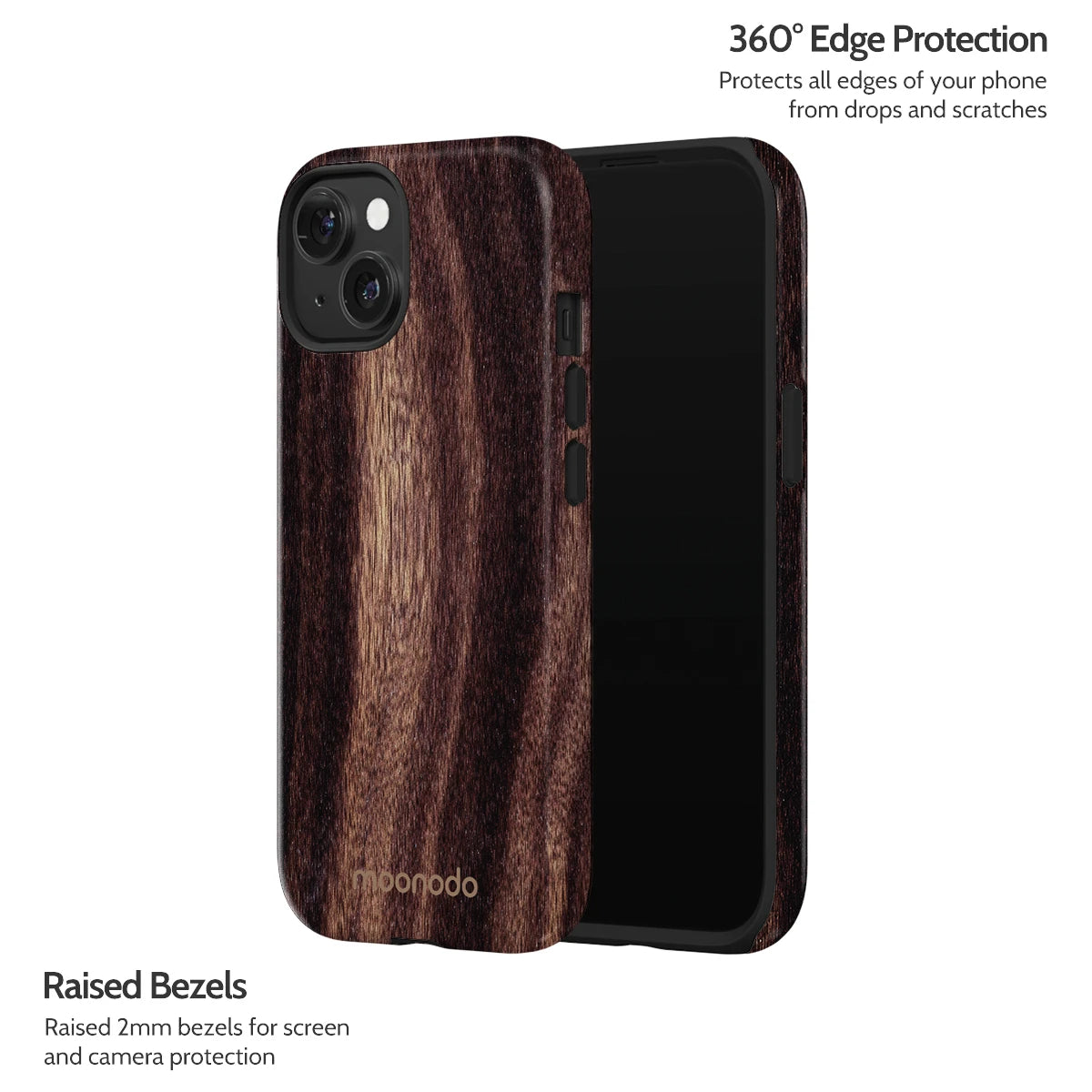 Ebony Grain - iPhone 15 Case