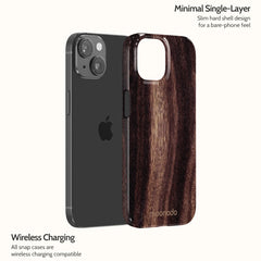 Ebony Grain - iPhone 15 Case
